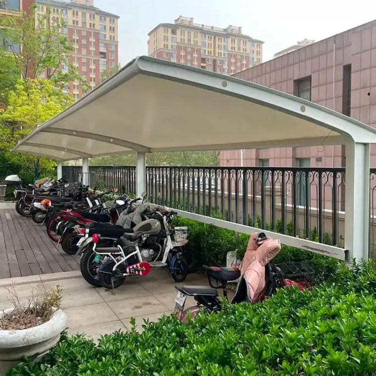 那坡县膜结构电动车棚